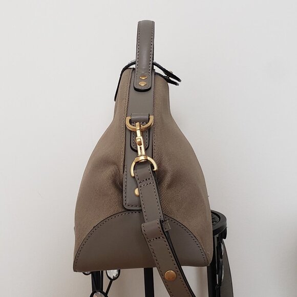 KATE SPADE NEW YORK SATURDAY MAGENTA HALF CIRCLE CROSSBODY SHOULDER BAG - Picture 5 of 12